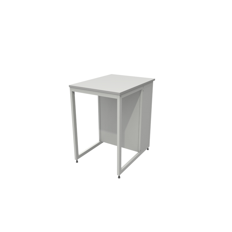 Пристенный лабораторный стол 600x790x900, NL, керамогранит
