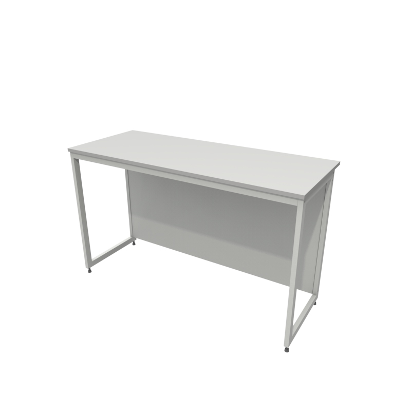 Пристенный лабораторный стол 1500x600x900, NL, металлокерамика