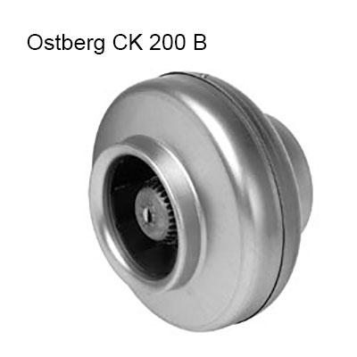 Вентилятор для круглых каналов Ostberg CK 200 B