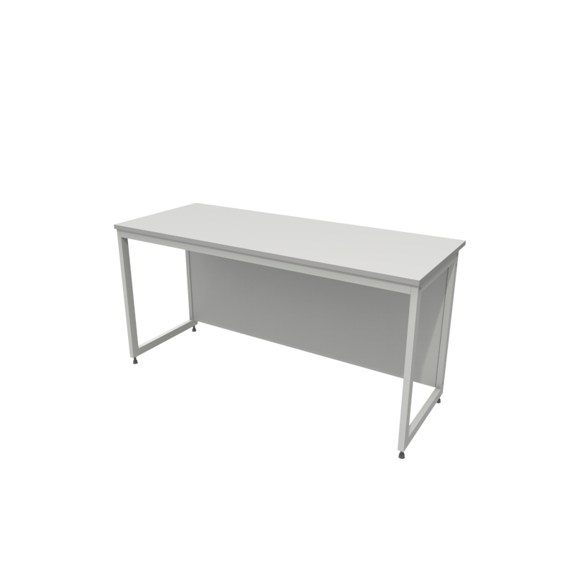 Пристенный лабораторный стол 1500x600x750, NL, металлокерамика