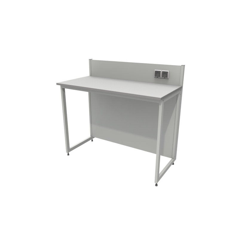 Приборный лабораторный стол 1200x600x900/1100, NL, металлокерамики