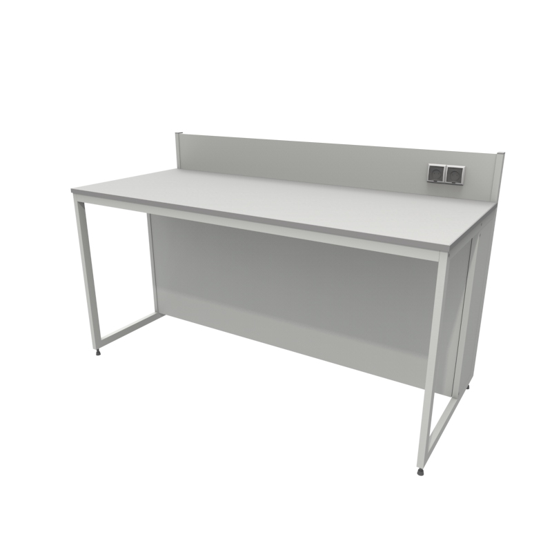 Приборный лабораторный стол 1800x790x900/1100, NL, керамогранит
