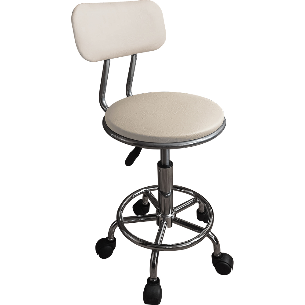 Кресло лабораторное 390x390x750-900 мм, сиденье 380 мм, газлифт, искусственная кожа, NL